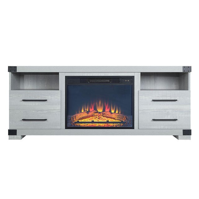 Manhattan Comfort Richmond 60" TV Stand with Electric Fireplace