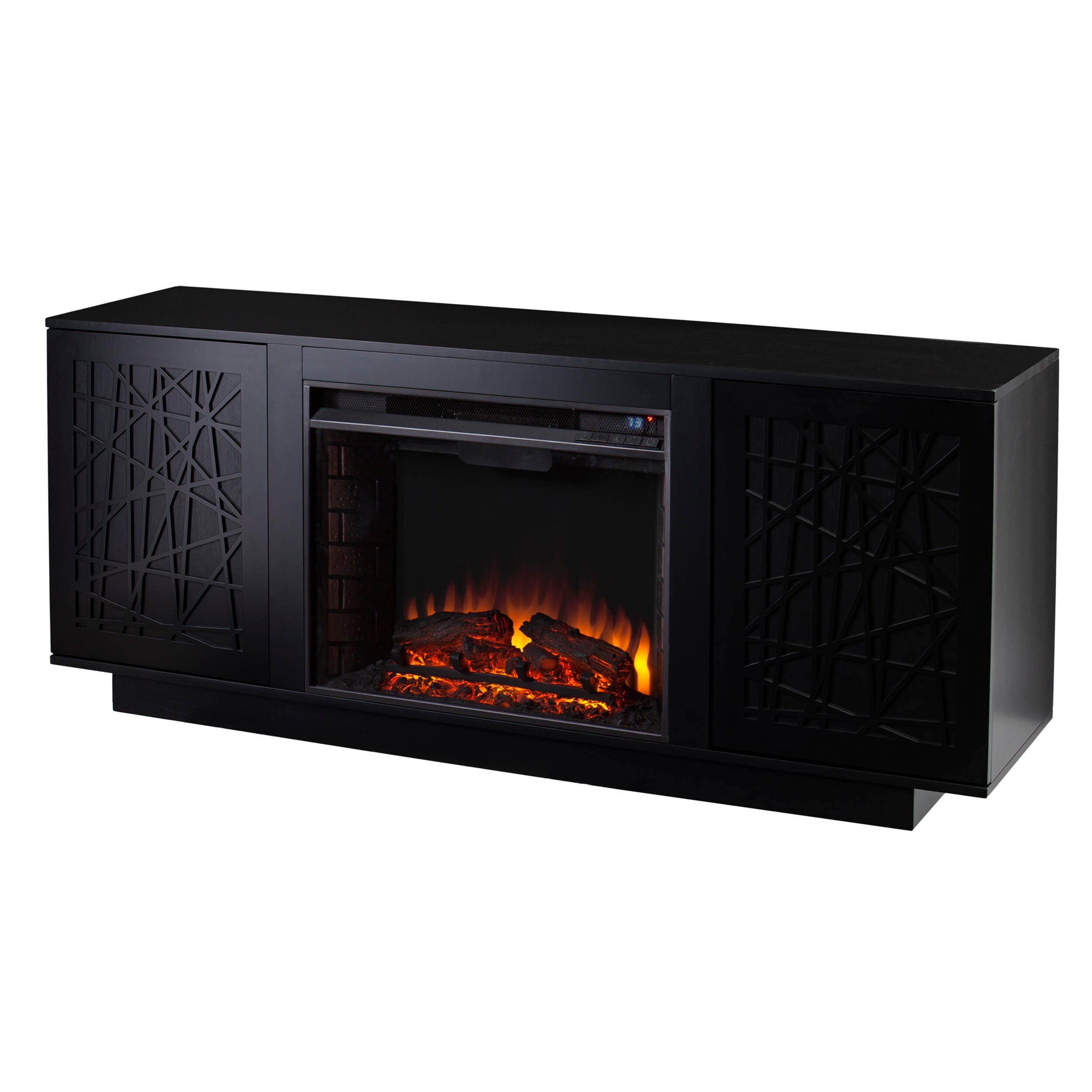 Southern Enterprises Rayelland Electric Fireplace TV Stand