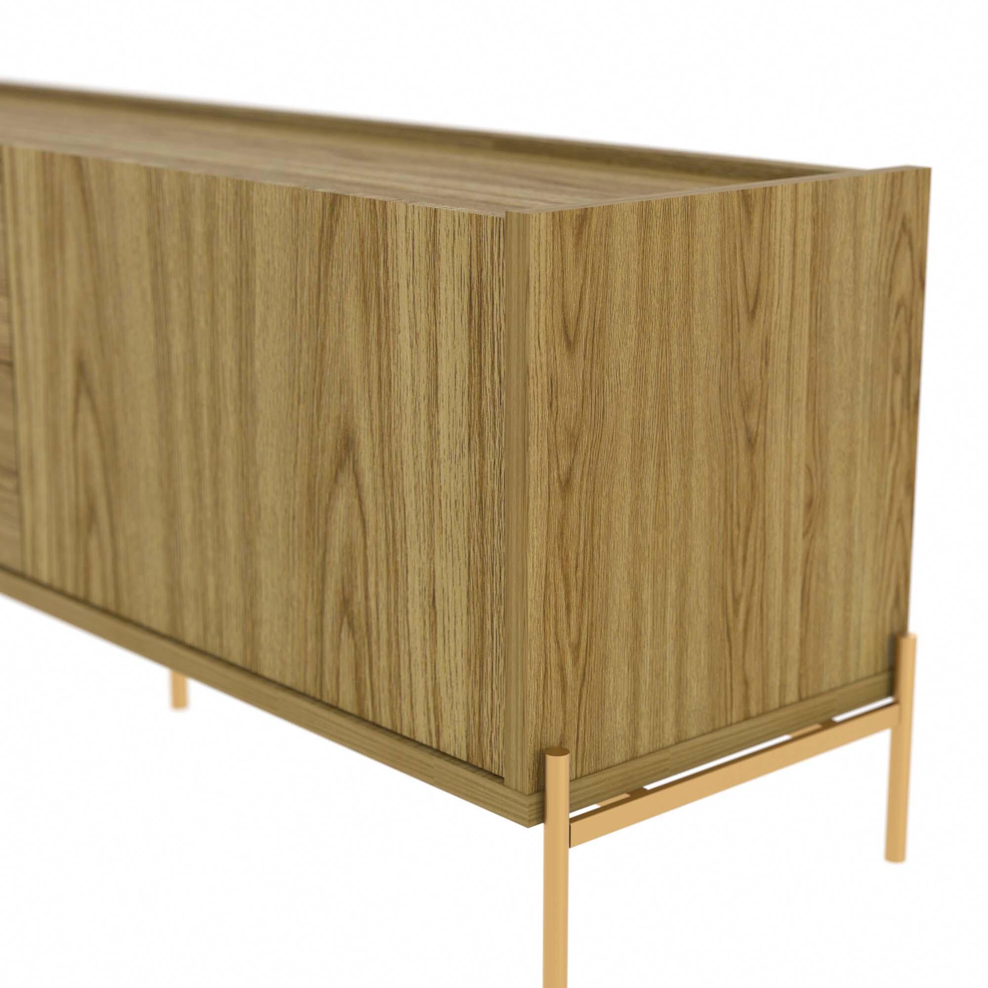 Manhattan Comfort Jasper 86.69" TV Stand, , large