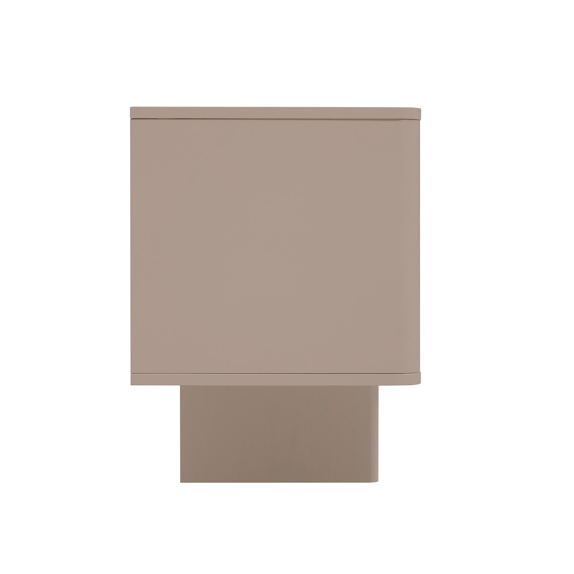 Manhattan Comfort Ella 59" TV Stand, Mocha, large