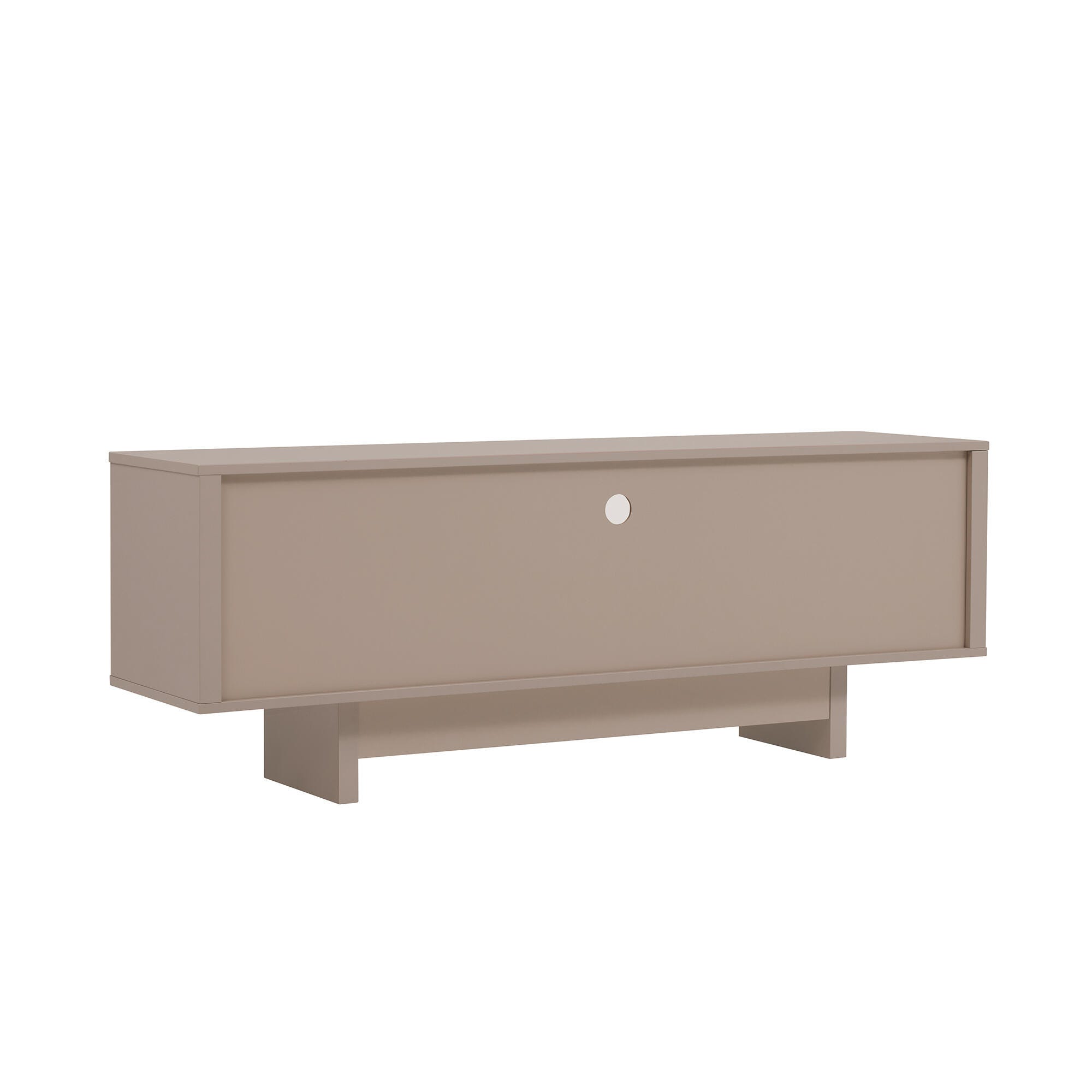 Manhattan Comfort Ella 59" TV Stand, Mocha, large