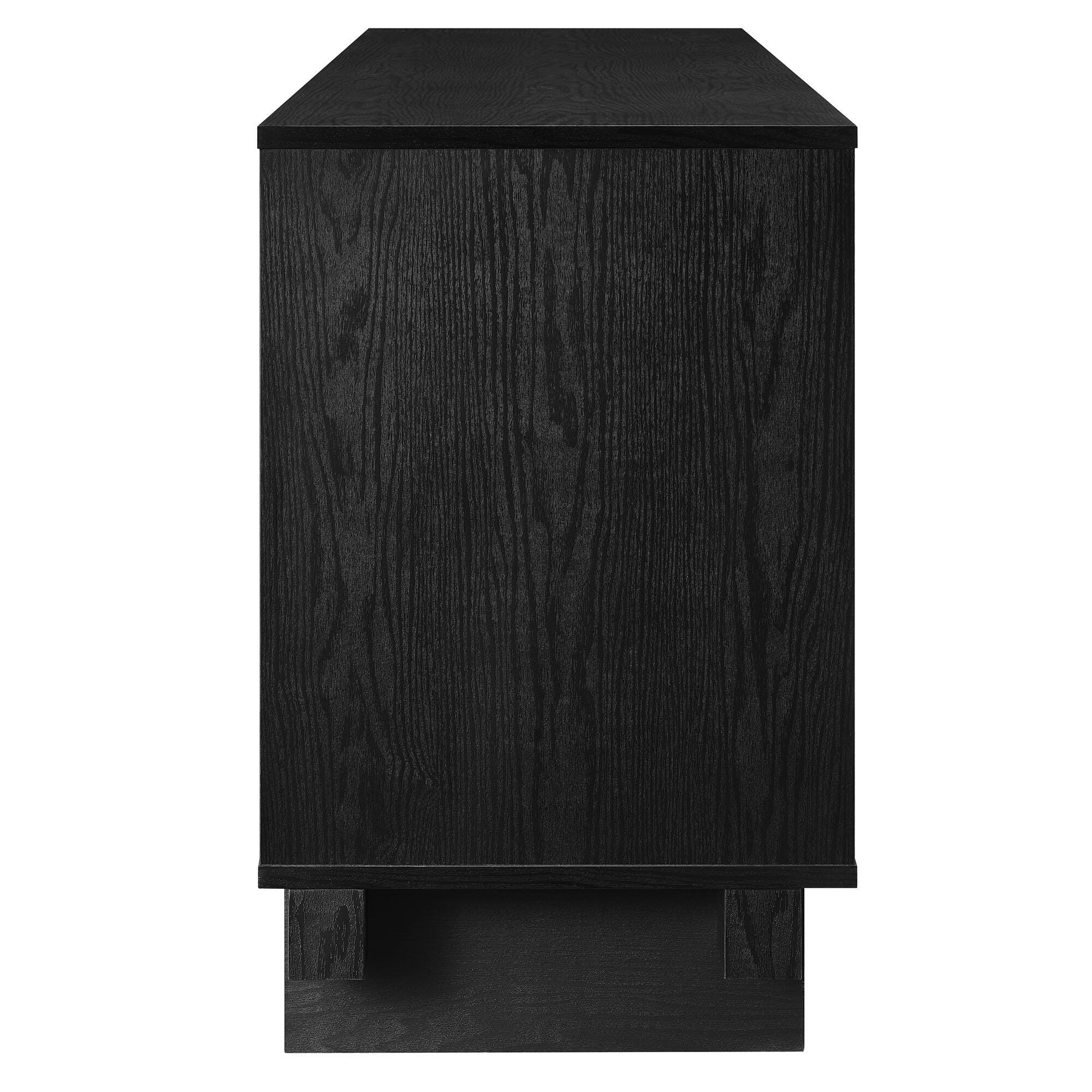 Modway Knox 71" TV Stand, Black, large
