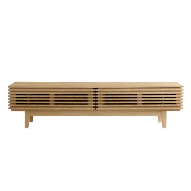 Modway Render 71" TV Stand, Oak