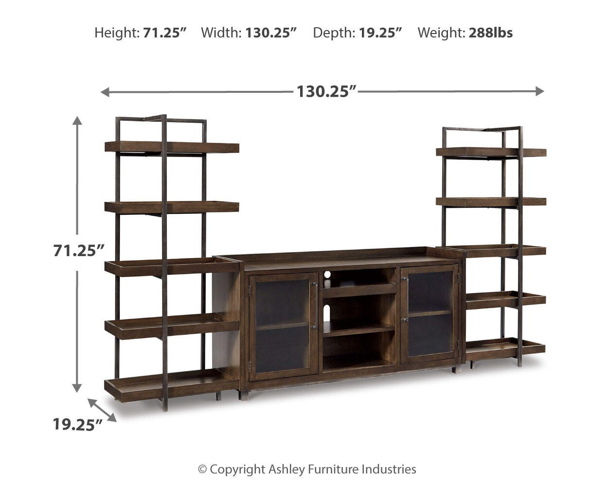 Starmore 3-Piece Entertainment Center - image 4