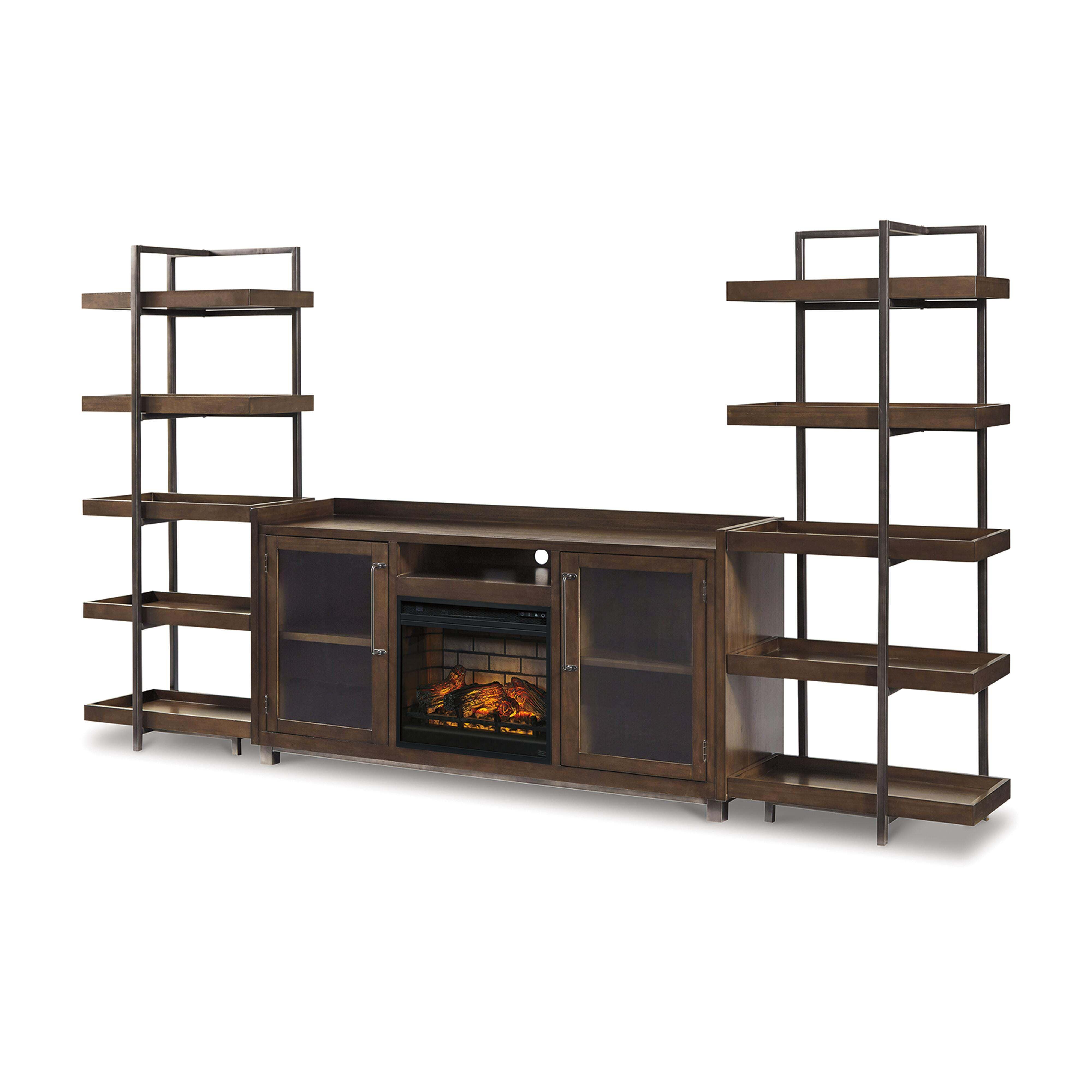 Starmore 3-Piece Wall Unit with Electric Fireplace, , large