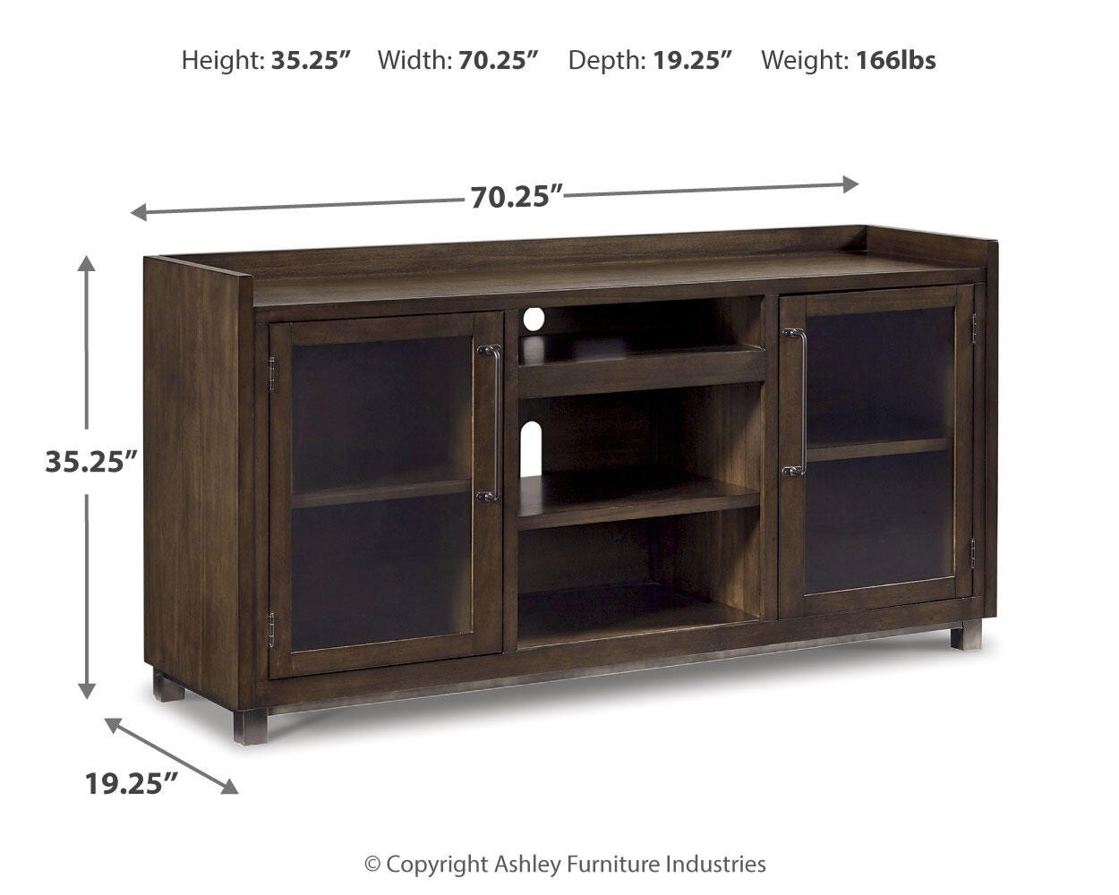 Starmore 70" TV Stand - image 4