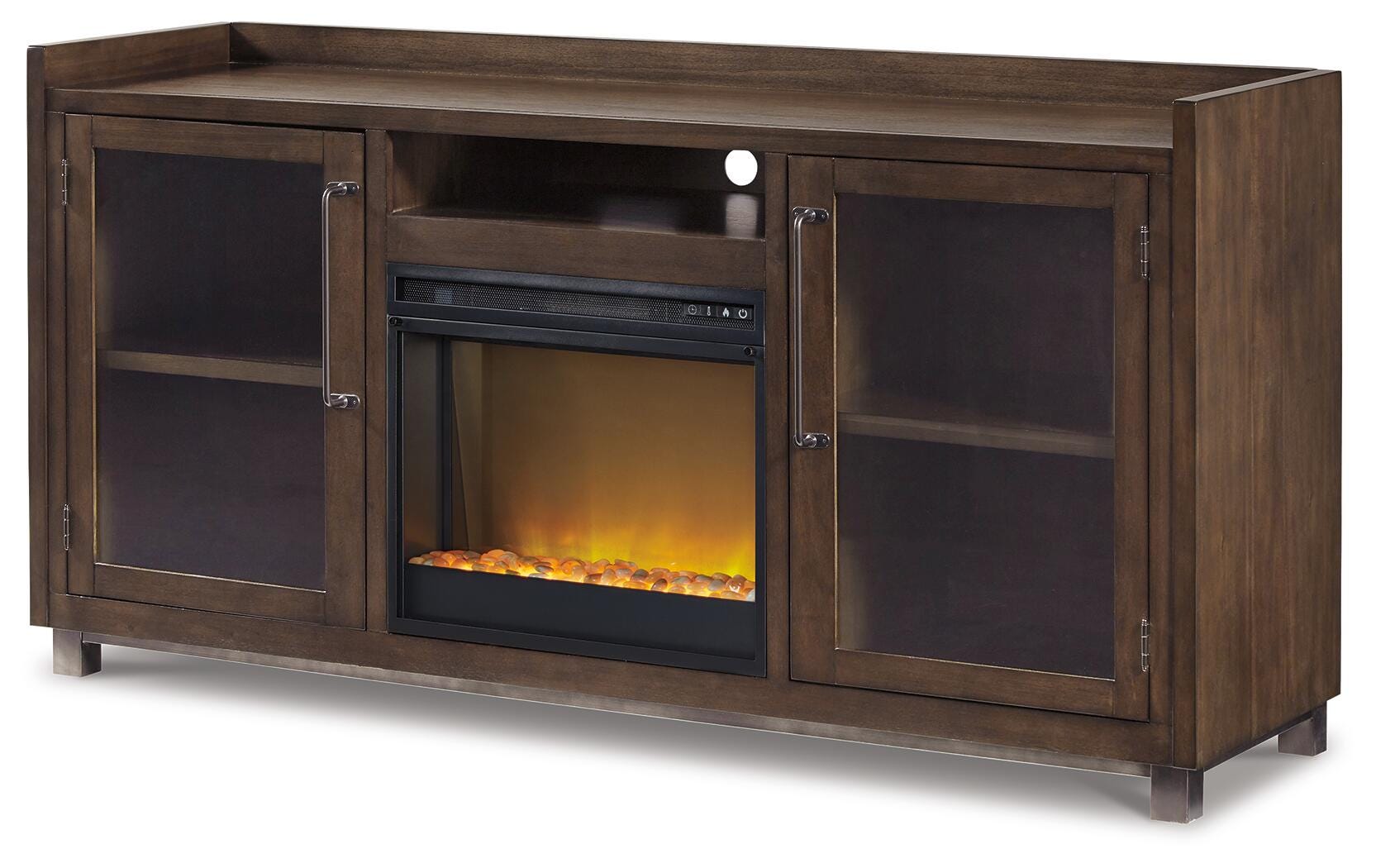 Starmore 70" TV Stand with Electric Fireplace, , large