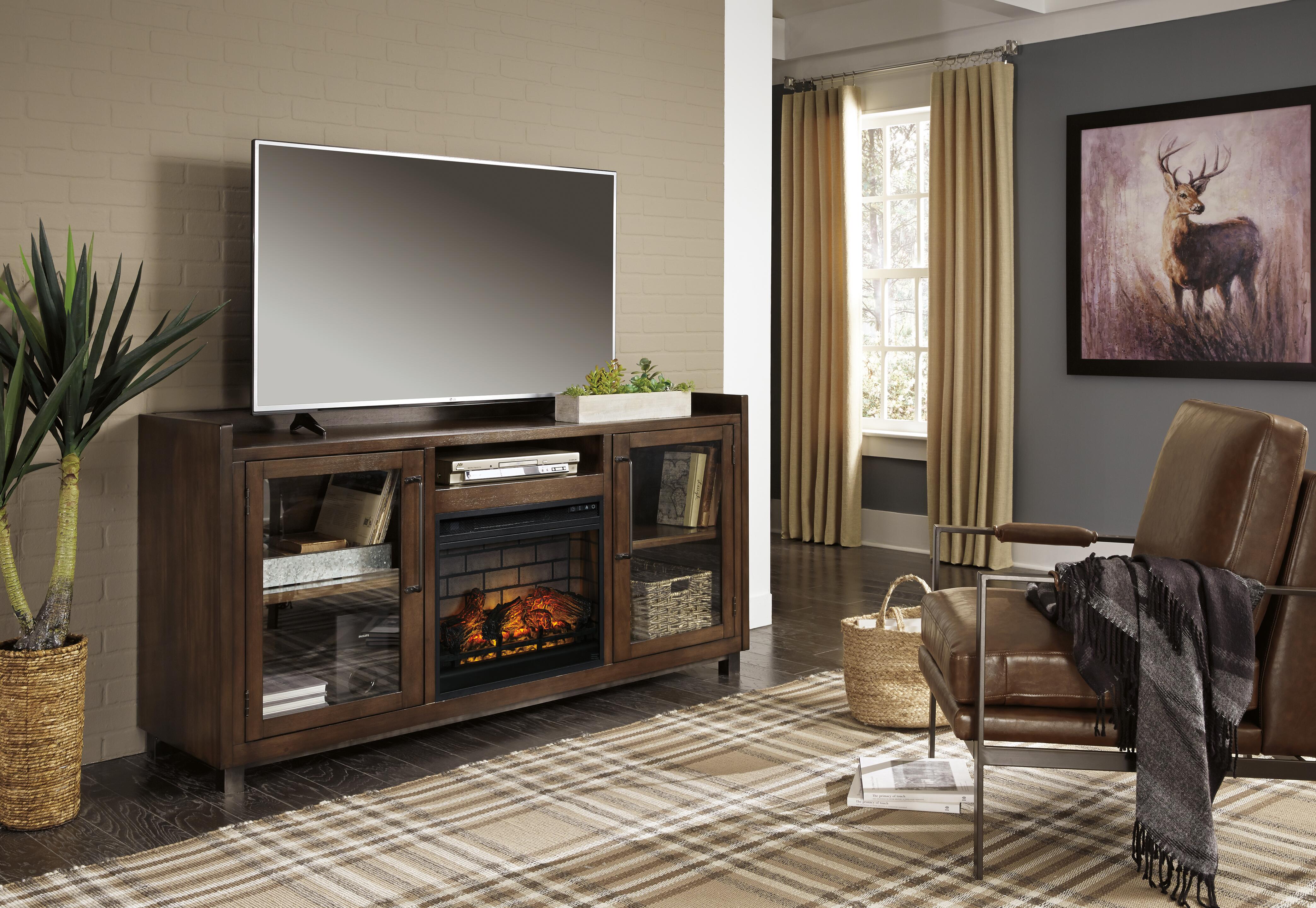 Starmore 70" TV Stand with Electric Fireplace - image 6
