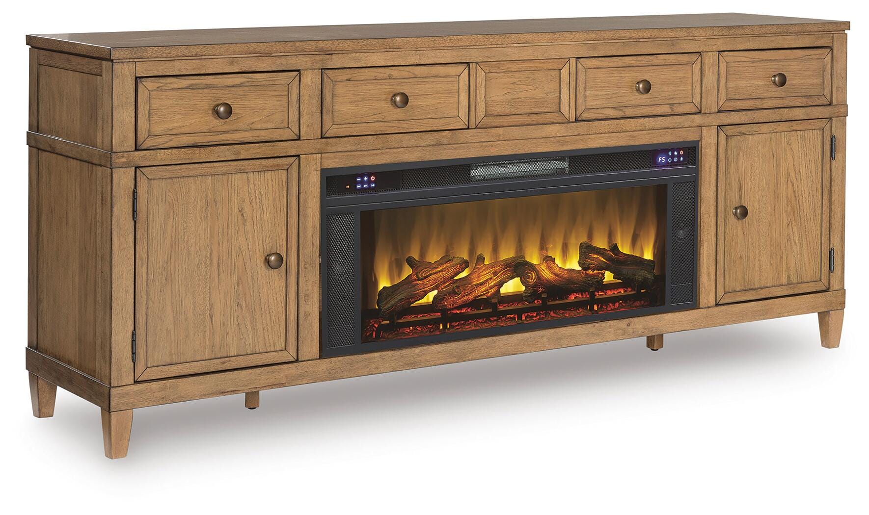 Sharlance 81" TV Stand with Electric Fireplace - image 2