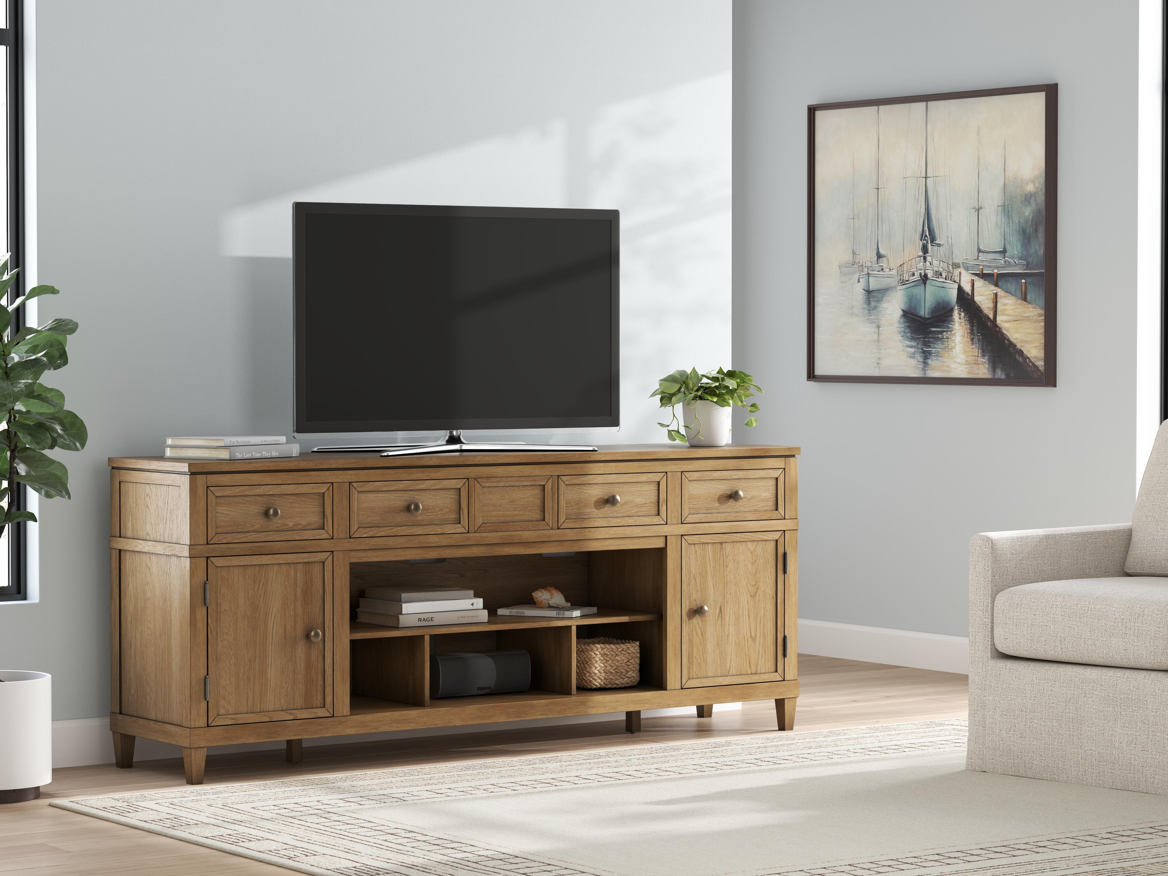 Sharlance 81" TV Stand, , rollover