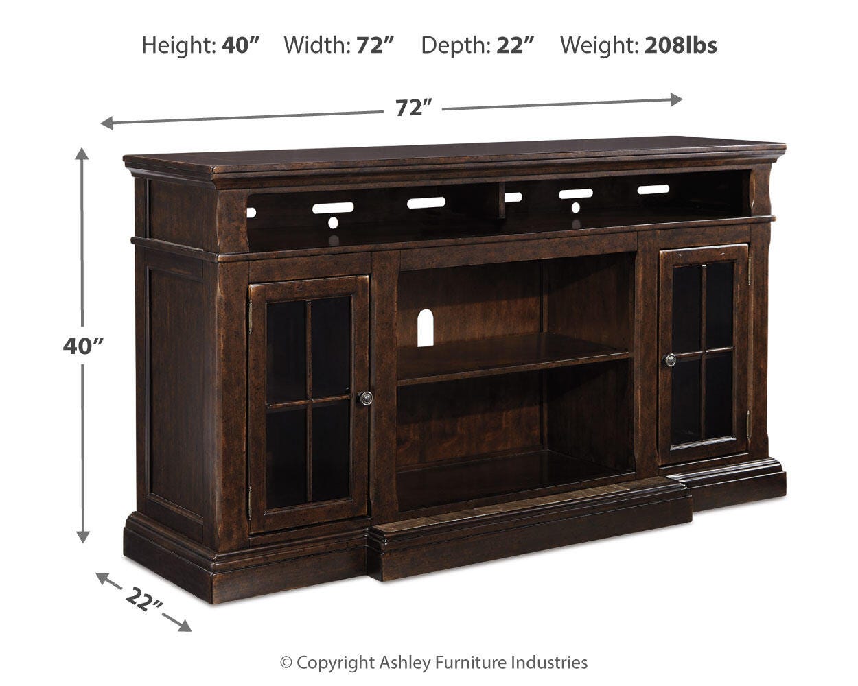 Roddinton 72" TV Stand - image 4