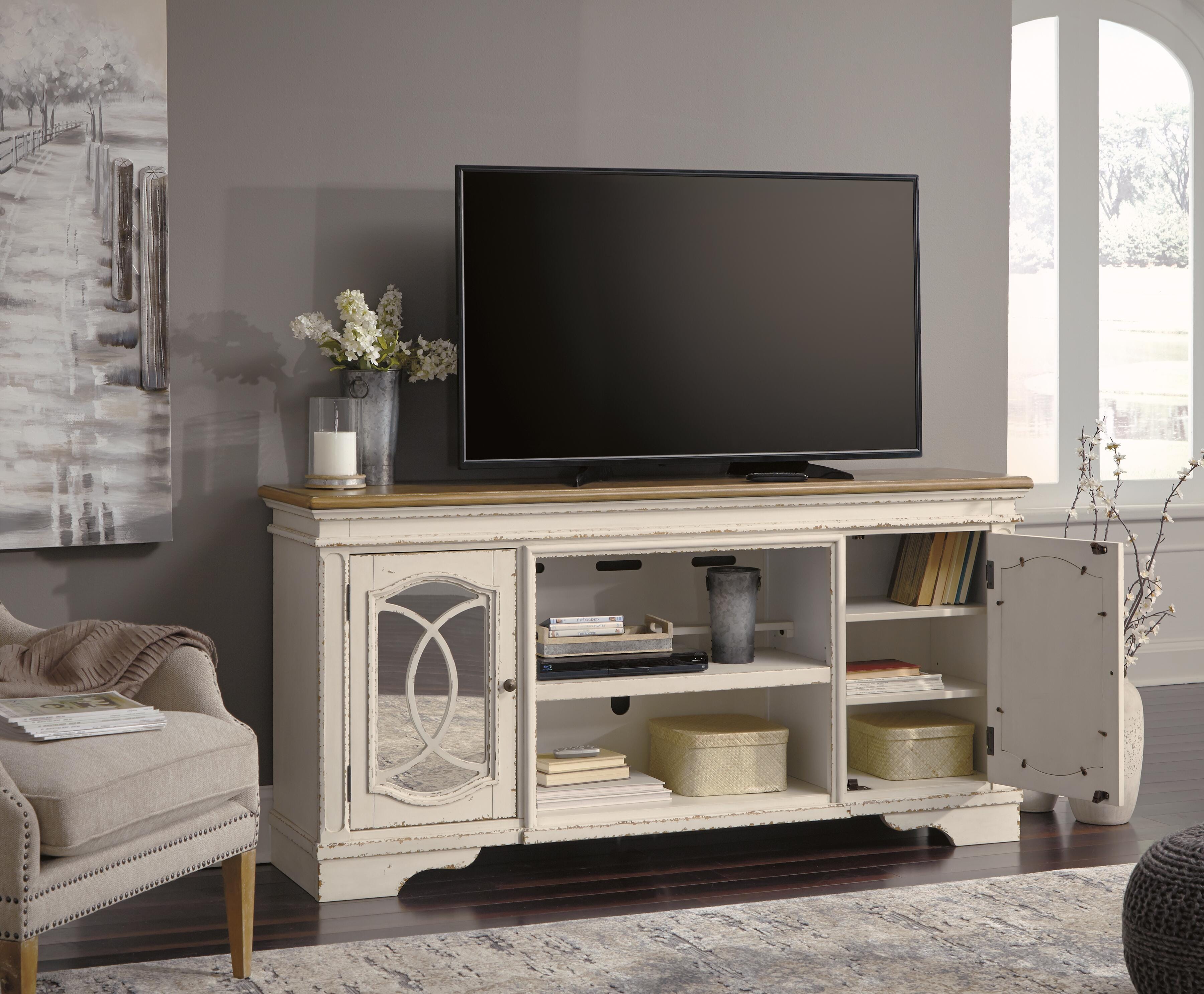 Realyn 74" TV Stand - image 8