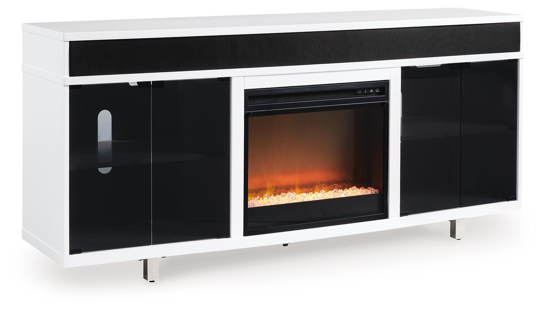 Gardoni 72" TV Stand with Electric Fireplace - image 2