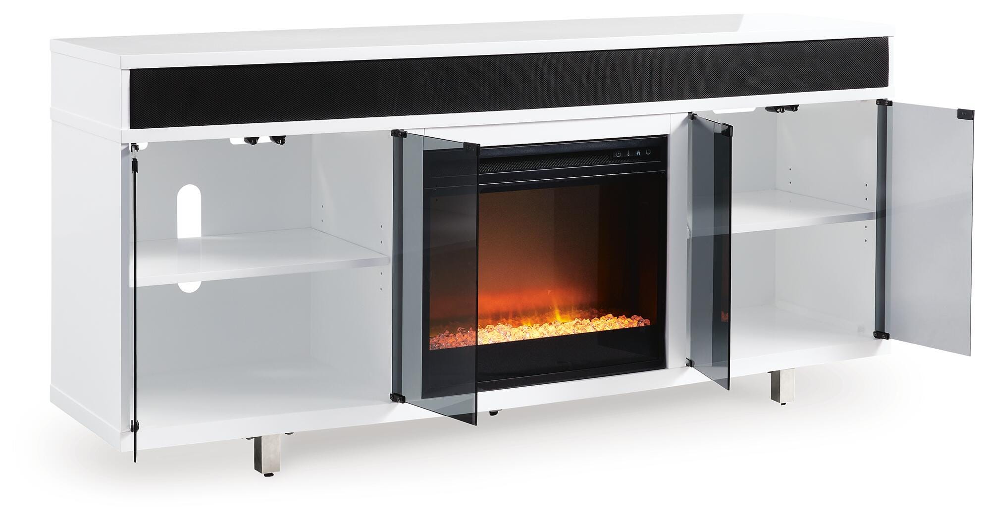 Gardoni 72" TV Stand with Electric Fireplace - image 3