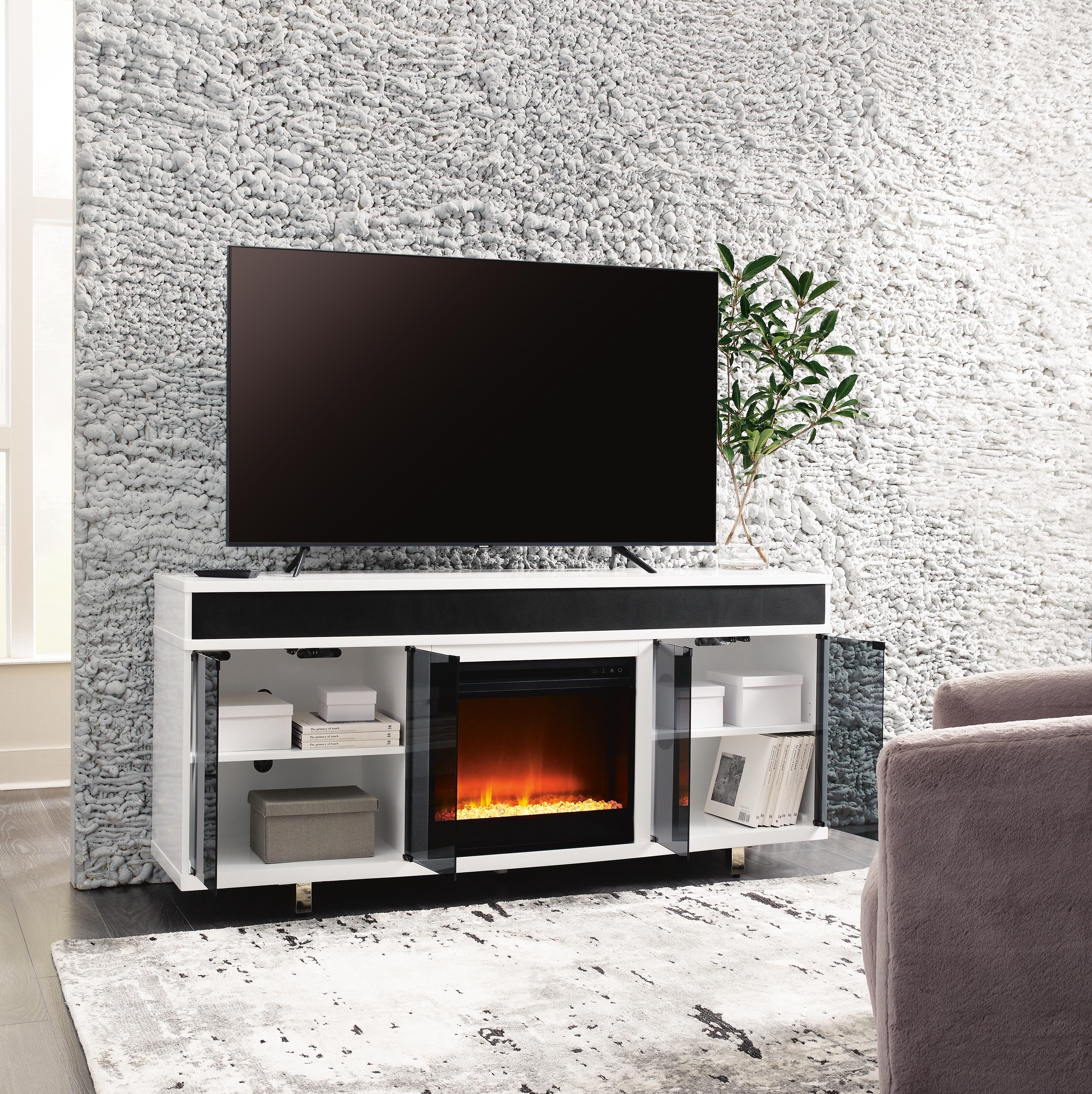 Gardoni 72" TV Stand with Electric Fireplace - image 7