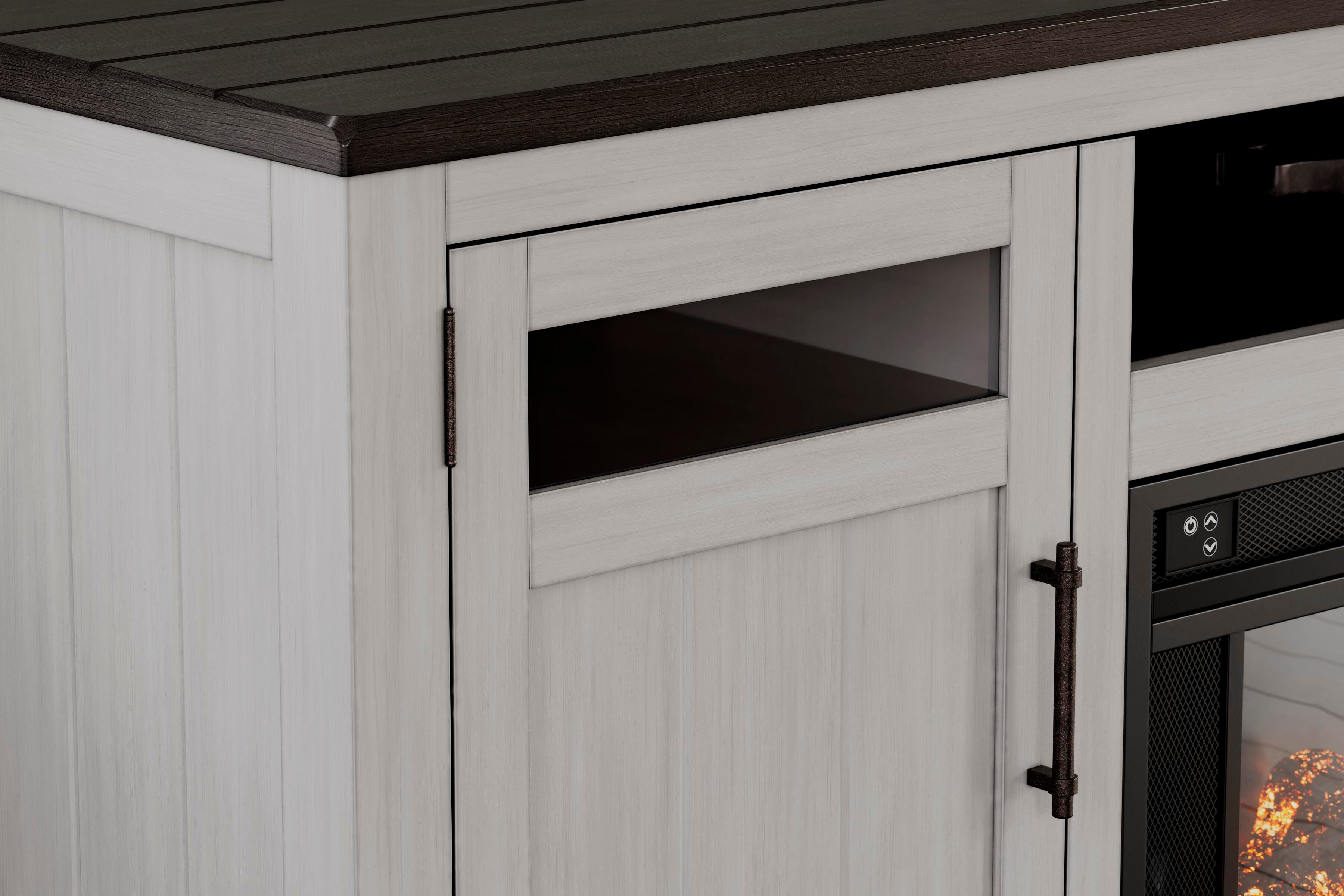 Darborn 88" TV Stand with Electric Fireplace - image 7