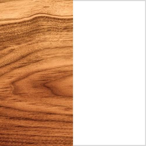 Swatch color White/Walnut 